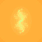 unusual computer generated background with and orange and yellow colour palette
