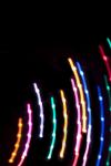 abstract background of colourful lines of light